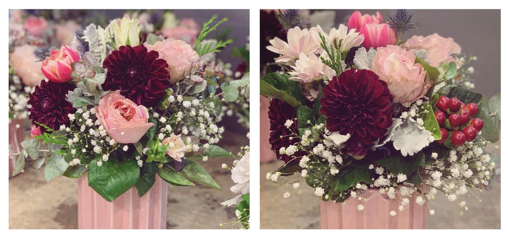 Beautiful dahlias for a hens party last weekend