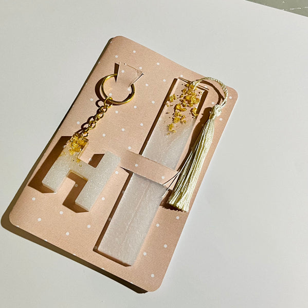 RES0804 - White Keyring Set