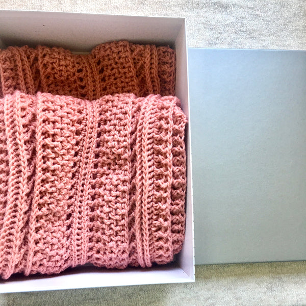 SCA0023 - Dusty pink scarf