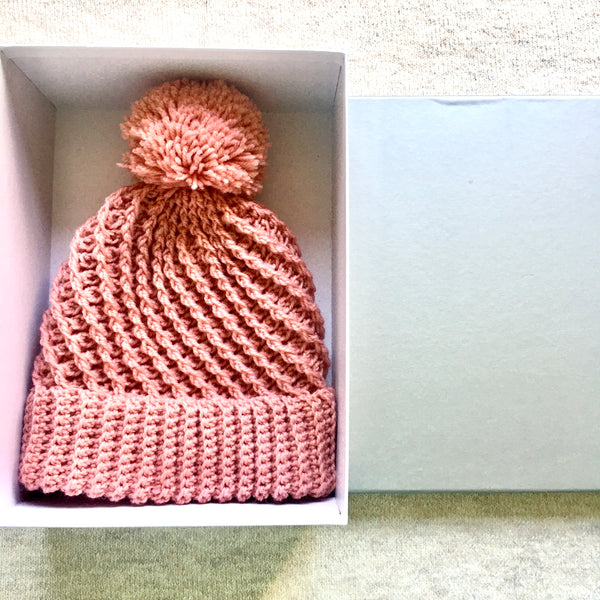 BEA0005- Dusty pink beanie